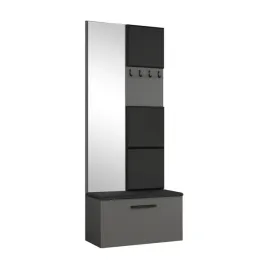 garderoba-do-przedpokoju-80-cm-szara-z-lustrem-margaret-lll