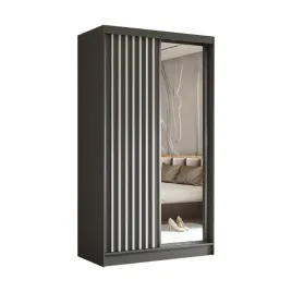 szafa-dwudrzwiowa-z-lamelami-lustro-120-cm-grafit-z-szufladami-lam120