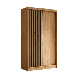 szafa-dwudrzwiowa-z-lamelami-120-cm-dab-artisan-z-szufladami-lam120