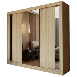 szafa-240-cm-lustro-dab-sonoma-z-szufladami-g240