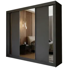 szafa-240-cm-lustro-grafit-z-szufladami-g240