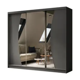 szafa-240-cm-lustro-grafit-z-szufladami-vx240