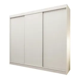 szafa-240cm-trzydrzwiowa-biala-z-szufladami-mrp240