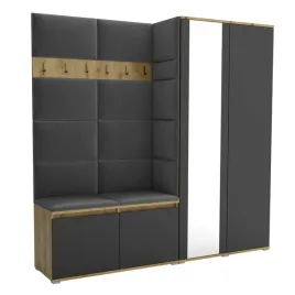 garderoba-do-przedpokoju-190-cm-lustro-dab-artisan-czarny-luton-iv