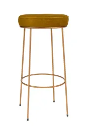 hoker-taboret-barowy-75-cm-miedziany-metalowy-loft-musztardowy-1p