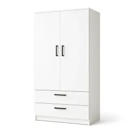 szafa-uchylna-z-szufladami-90-cm-biala-2-drzwi-z-wyposazeniem-trend90