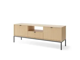 stolik-szafka-rtv-154-cm-dab-vicenza-czarne-nogi-loft-nov