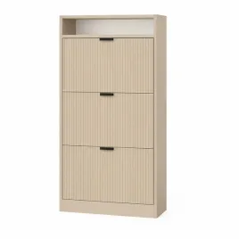 szafka-na-buty-60x125x24cm-kaszmir-czarne-uchwyty-uchylne-drzwi-ami-mdf