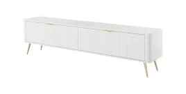 szafka-stolik-rtv-200-cm-biala-zlote-nogi-lante