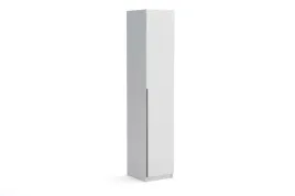 waska-szafa-slupek-45-cm-biala-czarny-uchwyt-z-polkami-drazkiem-bristol