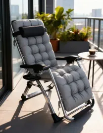 lezak-ogrodowy-z-poduszka-rozkladany-szary-turystyczny-skladany-luaro