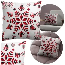 poduszka-dekoracyjna-sniezynka-bialo-czerwona-45-cm-boze-narozenie-swieta