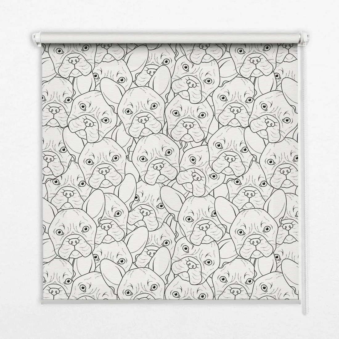 wolnowiszaca-roleta-scienna-130x240cm-rysowane-psy-stan-nowy