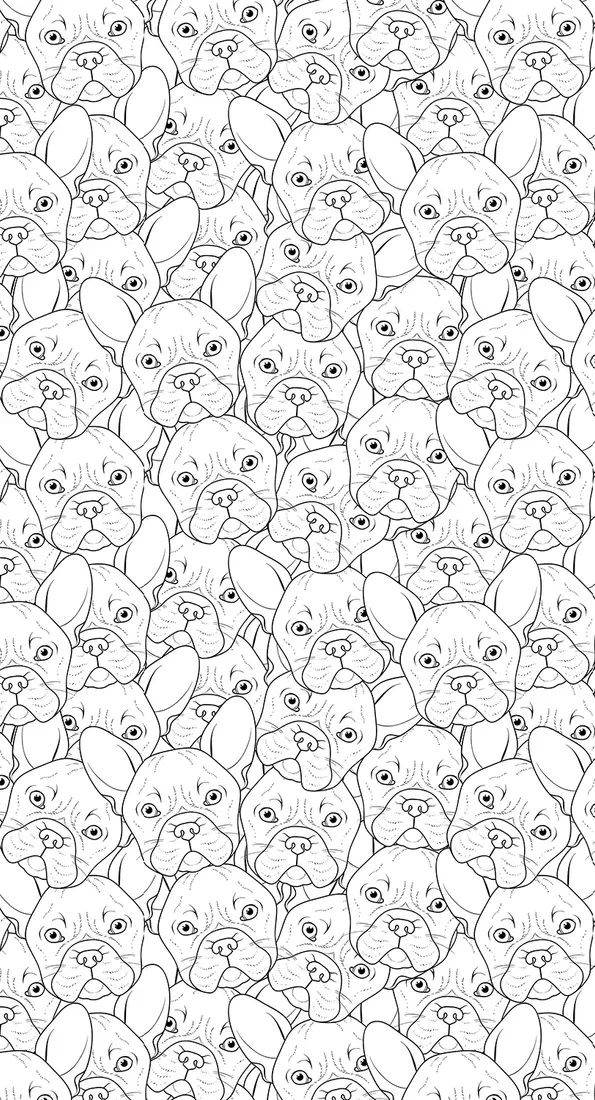 wolnowiszaca-roleta-scienna-130x240cm-rysowane-psy-stan-nowy