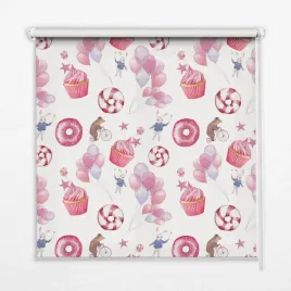 fotoroleta-rozowe-balony-i-kroliki-130-cm-x-180-cm