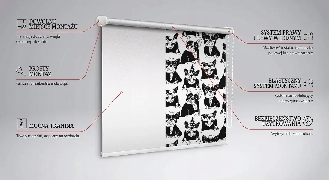 wolnowiszaca-roleta-scienna-rysowane-psy-140x180cm