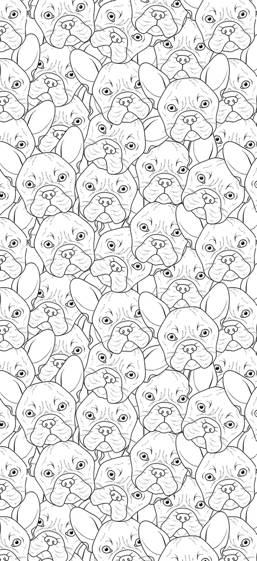 wolnowiszaca-roleta-scienna-rysowane-psy-110x240cm-stan-nowy