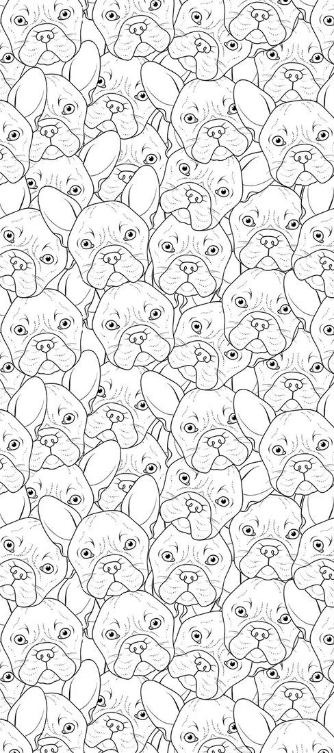 wolnowiszaca-roleta-scienna-rysowane-psy-80x180-cm-stan-nowy