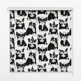 wolnowiszaca-roleta-scienna-rysowane-psy-70x140-cm
