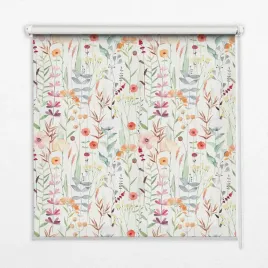 roleta-gladka-kolorowe-kwiatki-na-wymiar-60x180-cm