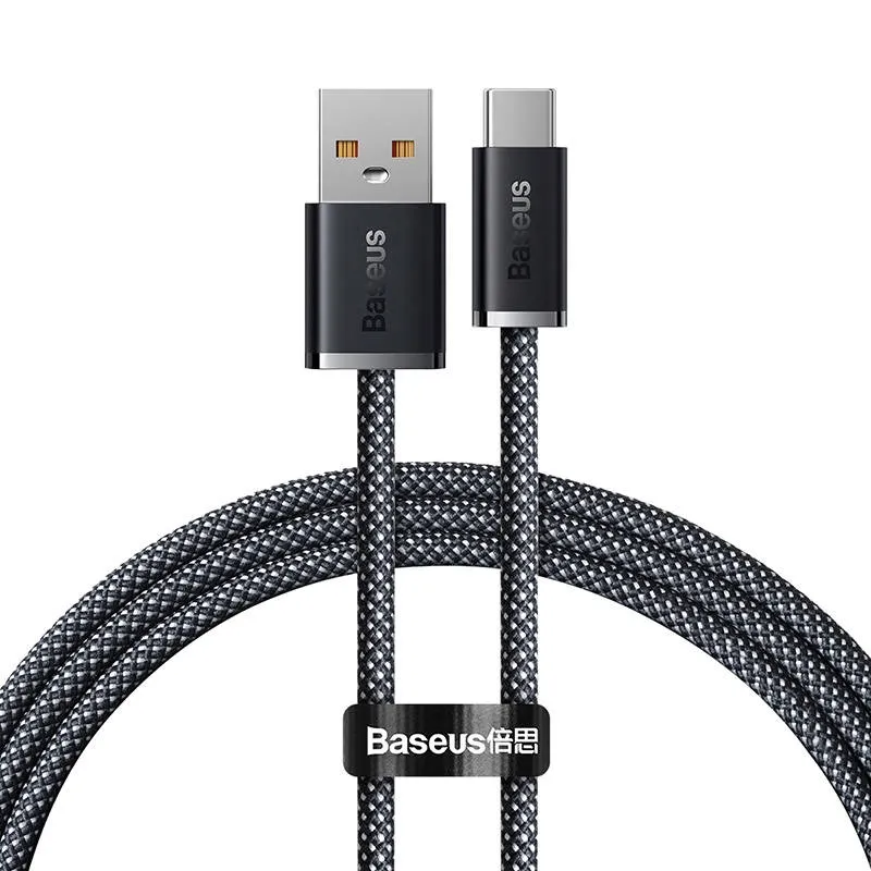 kabel-usb-do-usb-c-baseus-dynamic-series-100w-1m-szary-stan-nowy