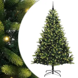 sztuczna-choinka-skladana-na-swieta-300-led-zielony-240-cm