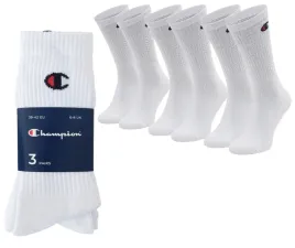 champion-skarpety-sportowe-dlugie-3pak-r-39-42-biale