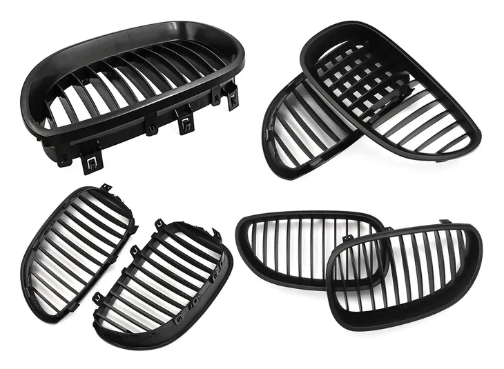 grill-nerki-bmw-5-e60-e61-m-pakiet-m5-black-matt-stan-opakowania-oryginalne