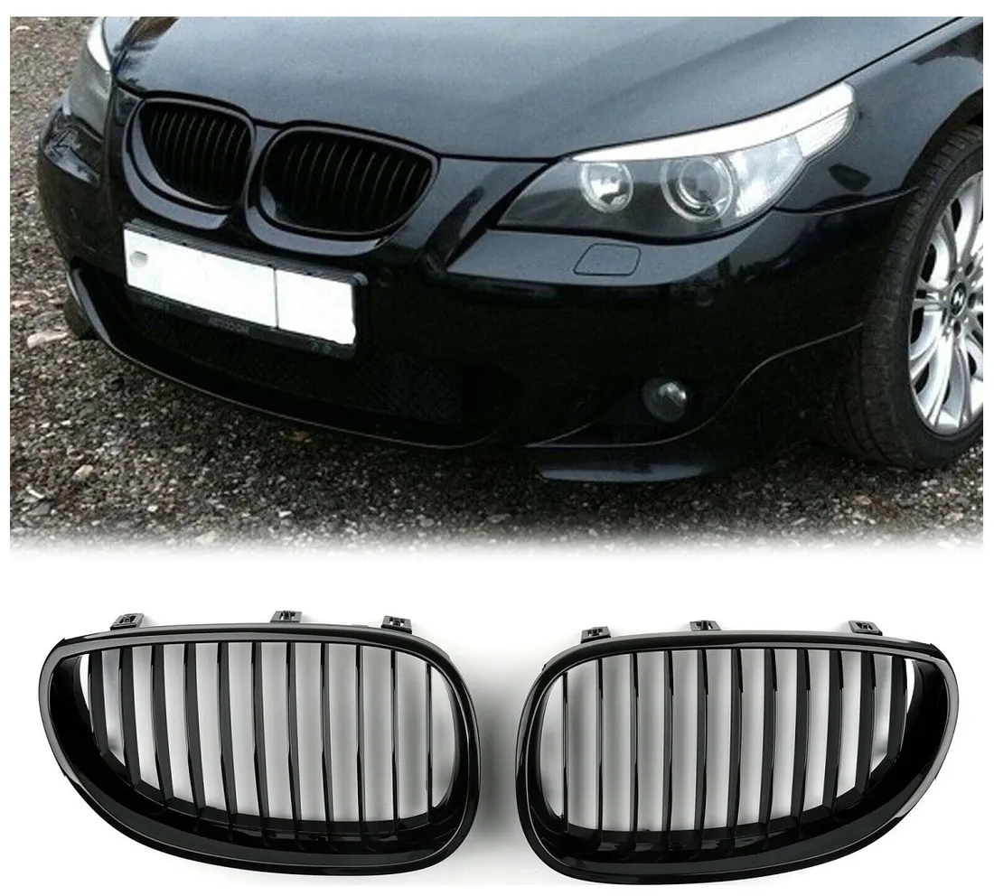 nerki-atrapa-grill-czarny-polysk-do-bmw-e60-e61-m5-stan-nowy