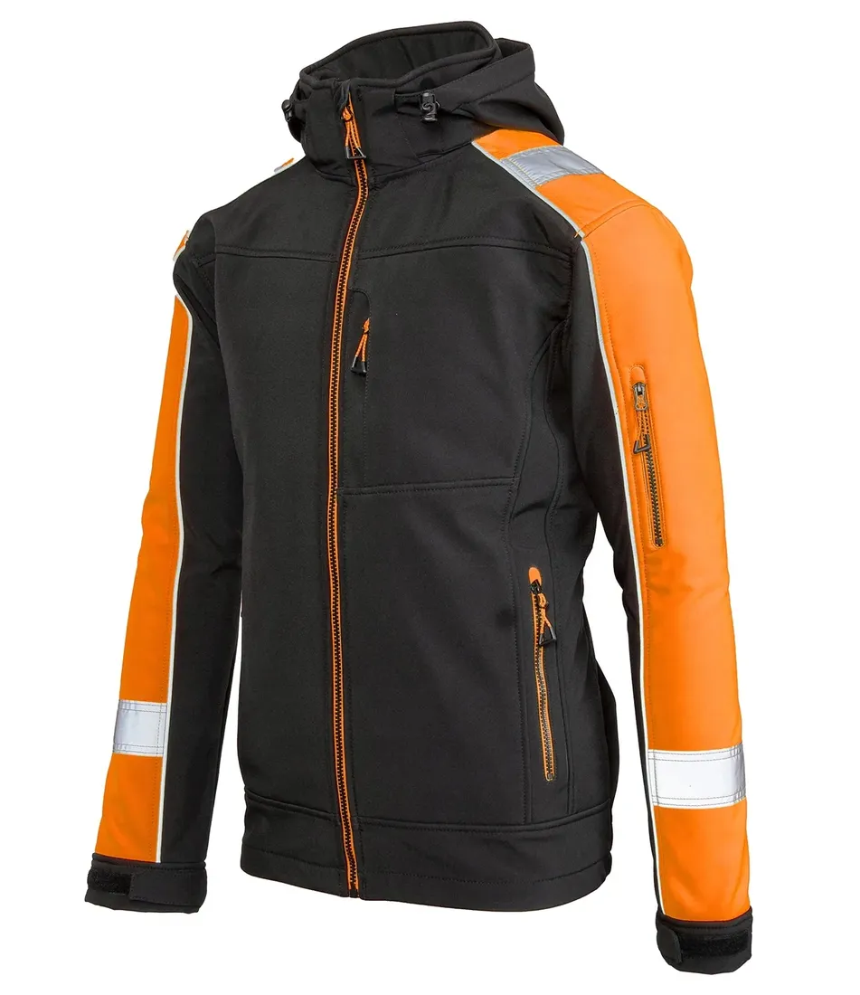kurtka-odblaskowa-robocza-softshell-oars-2xl-stan-nowy