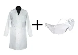 komplet-fartuch-laboratoryjny-bialy-bawelniany-medyczny-okulary-ochronne-m