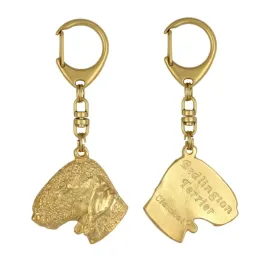 bedlington-terrier-rothbury-terrier-pozlocony-brelok-do-kluczy-z-psem-o