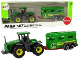 traktor-z-przyczepa-zielony
