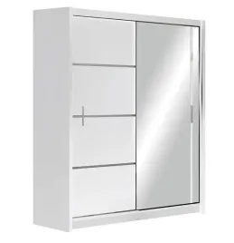 szafa-przesuwna-vista-150-dwudrzwiowa-lustro-polki-drazki-biala