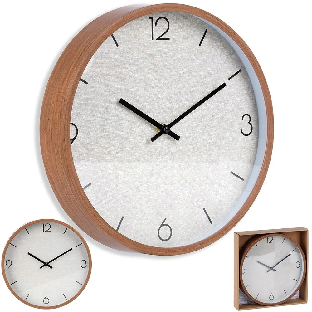 zegar-scienny-brazowy-295-cm-stan-nowy