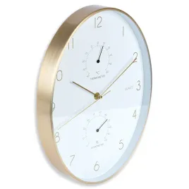 zegar-scienny-bialy-zloty-z-termometrem-higrometrem-27x345-cm