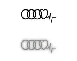 naklejka-audi-serce-tetno-na-samochod-na-auto-odblaskowa