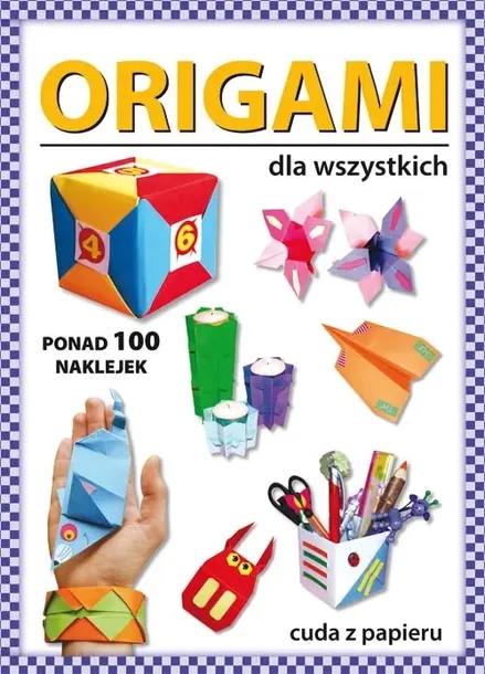 Origami dla wszystkich z naklejkami