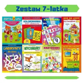 zestaw-7-latka-nauka-i-zabawa-8-ksiazek