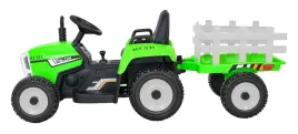 dzieciecy-traktor-na-akumulator-xmx611-zielony-z-przyczepa-zielony