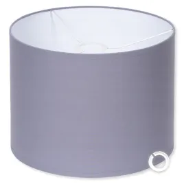 klasyczny-abazur-walec-klosz-ciemnoszary-30-25-cm