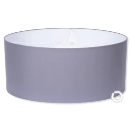 klasyczny-abazur-walec-klosz-ciemnoszary-40-20-cm