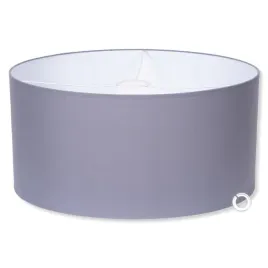 klasyczny-abazur-walec-klosz-ciemnoszary-50-25-cm