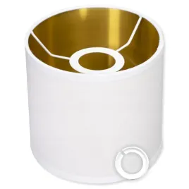 wytrzymaly-bawelniany-klosz-bialy-zloty-15-15-cm