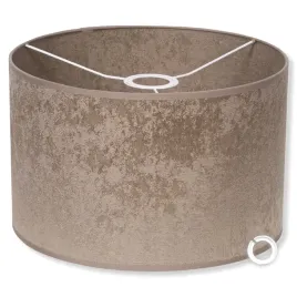 abazur-klosz-tkanina-blyszczaca-brazowy-35-x-25-cm
