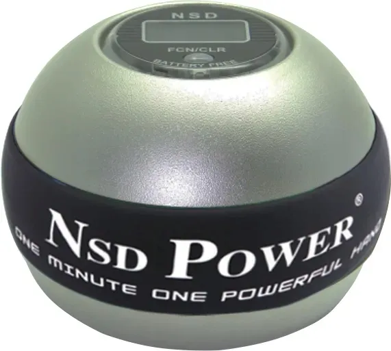 NSD POWER Metal BALL Stalowy titanium z licznikiem