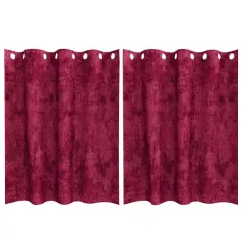 zaslony-z-weluru-2-szt-czerwone-wino-140-x-140-cm-aksamit