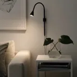 ikea-navlinge-reflektor-led-z-klamra-scienny-czarny-dlugosc-wysokosc-63-cm