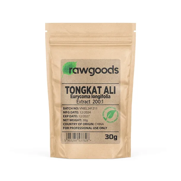 TONGKAT ALI 30g EKSTRAKT EURYCOMA LONGJACK 200:1 EXTRAKT RAWGOODS