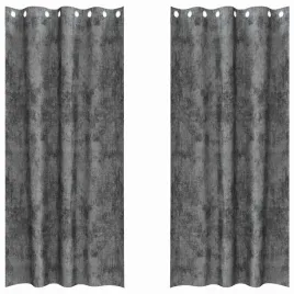 zaslony-z-weluru-z-zaslonami-2-szt-szary-225-x-140-cm-aksamit